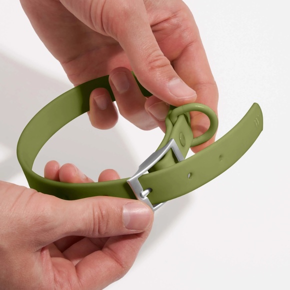 Wild One Collar - Moss - Small - Picture 4 of 8